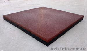 Травмобезопасная резиновая плитка для покрытия площадок #1365767