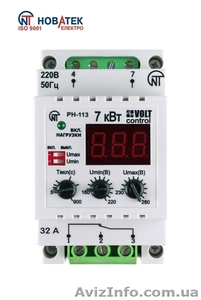 Реле напряжения Новатек-Электро РН-113 #1363127