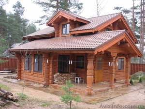 Готовые деревянные дома в сруб в Одессе #1363045