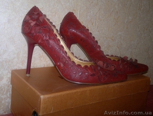 Кожаные туфли 36 размер #1373387