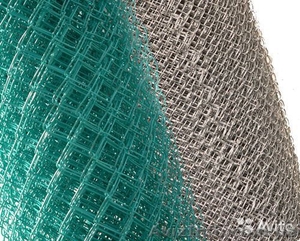 Сетка рабица,   проволока,  столбики виноградные #1375316