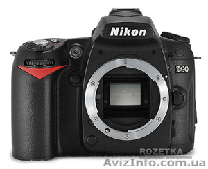 Nikon D90 Body+объектив Nikon 18-105mm F3.5-5.6G  #1371610