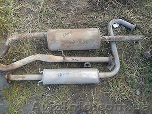 Задняя часть глушителя Ланос Lanos #1369616