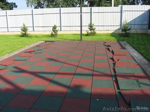 Резиновая плитка для развлечения. #1371634