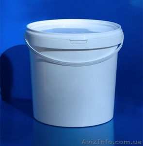 Ведро пластиковое с крышкой21л #1368546