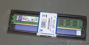 Оперативная память Kingston 4 GB DDR3 1333 MHz (KVR1333D3N9/4G) #1376937