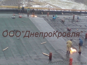 Мягкая кровля: еврорубероид,  наплавляемая кровля в Одессе #1367555