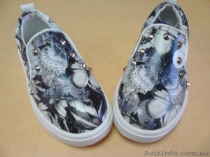 Мокасины слипоны на девочек р 27-32 #1378337