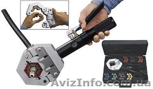 Гидравлическая обжимка,  пресс,  опрессовка,  вальцовка,  усадка,  кримпер. #1377443