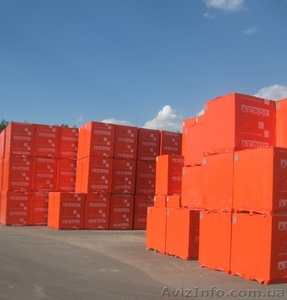 газоблок пакетованый,  газобетон автоклавный,  aeroc газоблок,  Аэрок купить газобл #1368450