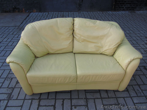 Диван из натуральной кожи только приехал с Германии!В отличном виде! #1370291