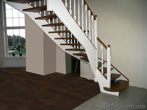 Лестницы  деревянные под ключ. #1367476