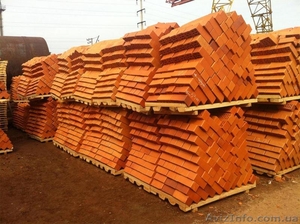 Продаем рядовой красный кирпич М-100,  М-150,  М-200  и газоблок по оптовым ценам! #1373098