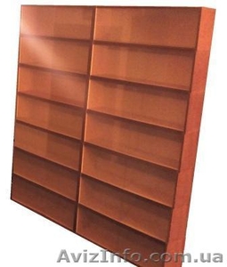 Полки настенные навесные,  остекленные. #1376885