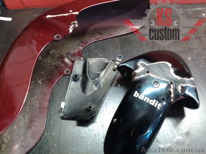 Пайка,  рихтовка,  восстановление пластика на мотоцикл,  мопеда #1193782