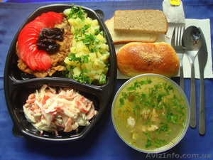 Комплексные обеды,  доставка еды в Киеве и Киевской области. #1380811