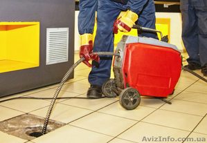 Прочистка канализации Симферополь. Чистка засоров. Услуги сантехника.  #1397544