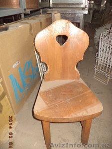 Продам деревянные стулья б/у для кафе,  бара,  дома и дачи #1398956