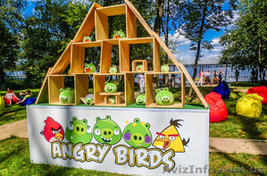 Аренда аттракциона тир «Angry Birds» #1396363