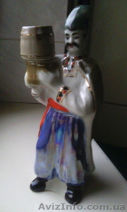 Фарфоровый скульптурный сосуд «Казак»  #1395464