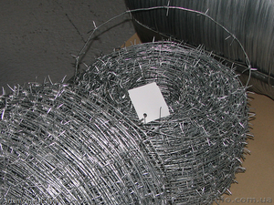 Проволока стальная оцинкованная сварочная колючая вязальная #1390486