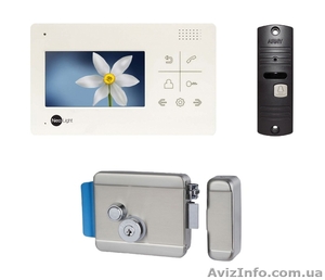 Комплект домофона для установки на входную дверь #1398181