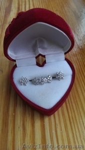 Продам набор из белого золота #1392336