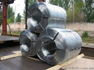  Проволока стальная оцинкованная мягкая и твердая  #1390487