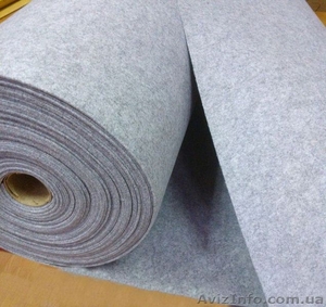 Геотекстиль (войлок синтетический) для будівництва та галантереї #1390105