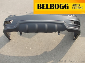 Бампер задній  для китайського позашляховика Бід С6,  BYD S6,  Бид С6 #1260229