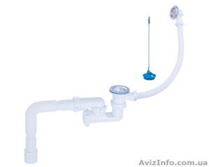 Сифон А-80089 1 1/2″ для ванной регулируемый Waterstal от Odaprom #1379904