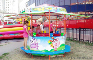 Аренда аттракциона «Смешарики» #1396360