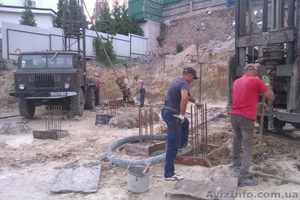 Сваи буронабивные. Бурение.  #1380589