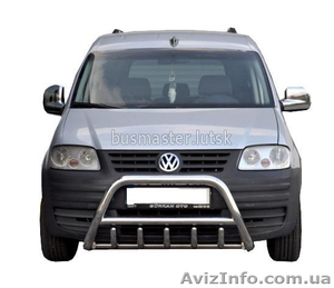 Тюнинг Volkswagen Caddy - кенгуры,  боковые подножки,  трубы #1379808