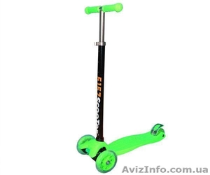 Детский самокат Trolo Mini салатовый #1416097