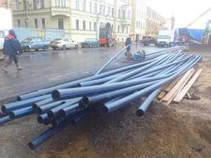 Прокладка полиэтиленовых труб  #1405244