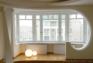 Балконные блоки из металлопластика. Продажа,  монтаж,  гарантия #1411417