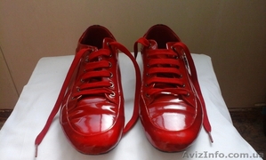 Стильные мужские лаковые туфли. #1421725