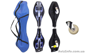 Двухколесный скейт Ripstik YLS-002 (Рипстик) синий #1415991