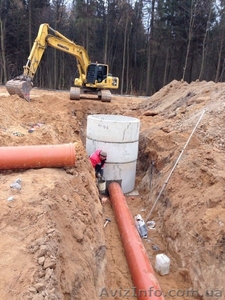 Монтаж канализации водопровода. #1417928