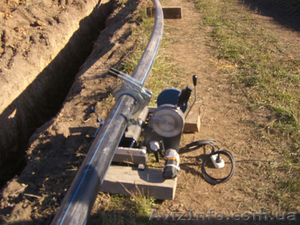 Прокладка  труб сетей водоснабжения  #1418351