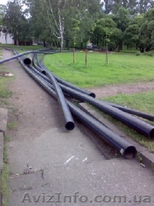 Сварка стыковая  полиэтиленовых труб в стык #1418353