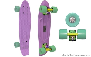 Скейт Penny Board Kepai SK-401-3 pastel lilac #1416051