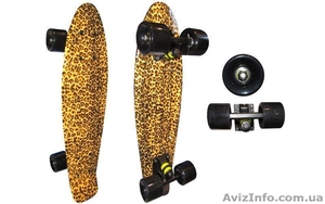 Скейт Penny Board Leopard Limited Edition #1416063