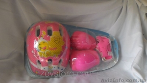 Детский защитный комплект Prof,  шлем+защита на руки,  ноги,  кисти #1415947