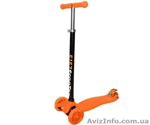 Детский самокат Trolo Mini оранжевый #1416096