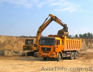 Песок строительный с доставкой по Харькову и области #1416894