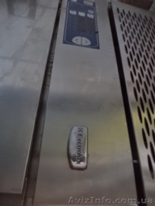 Холодильный шкаф,  нерж.,  2-х дверн.,  б/у #1415290