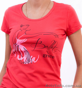 Оптовые продажи женских футболок BALLET GRACE #1414786