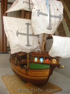Парусник корабль Caracca Atlantica ручная работа #1410538